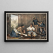 Les tortilleras - Julio Michaud — gerahmtes Bild an der Wand