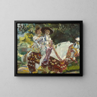 Valenciens - Julio Vila y Prades — gerahmtes Bild an der Wand