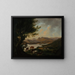Lac Windermere - Julius Caesar Ibbetson — gerahmtes Bild an der Wand