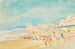 Strand in Ostende - Julius Collen Turner — Ansicht des Kunstwerks