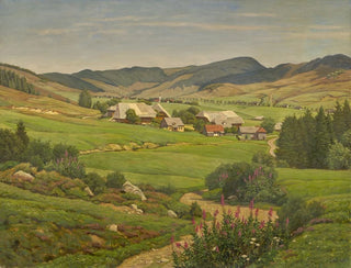 Bernau Oberlehen - Julius Hübner — Ansicht des Kunstwerks
