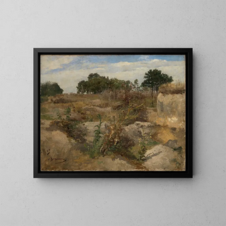 Chardons - Julius Hugo Bergmann — gerahmtes Bild an der Wand