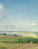 Ansicht einer hügeligen Landschaft mit Himmel - Julius Paulsen — Ansicht des Kunstwerks