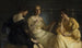 Junge Frauen, von links nach rechts: Karen Bramsen, die Ehefrau des Künstlers, Esther F. Lange, Johanne Munch-Petersen - Julius Paulsen — Ansicht des Kunstwerks
