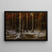 Winterwald - Julius Sergius Klever — gerahmtes Bild an der Wand