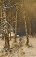 Voyageur dans la neige - Julius Sergius Klever — Ansicht des Kunstwerks