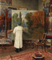 In seinem Atelier - Julius Sergius Klever — Ansicht des Kunstwerks