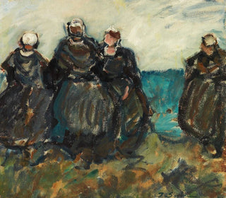 Frauen aus der Bretagne - Julius Seyler — Ansicht des Kunstwerks