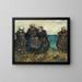 Frauen aus der Bretagne - Julius Seyler — gerahmtes Bild an der Wand