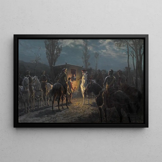 Julius von Blaas - Nachtszene.webp
