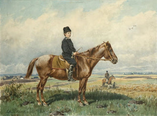 Junge auf einem Pony - Juliusz Kossak — Ansicht des Kunstwerks