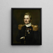 J. D. B. Wilkens Oberstleutnant im Infanterie - Jurjen de Jong — gerahmtes Bild an der Wand