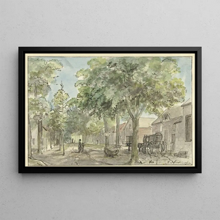 Jurriaan Andriessen - Dorpsstraat in Lage Vuursche.webp