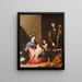 La Sainte Famille - Jusepe de Ribera — gerahmtes Bild an der Wand
