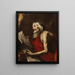 Saint Jérôme - Jusepe de Ribera — gerahmtes Bild an der Wand