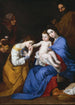 Die Heilige Familie mit den Heiligen Anna und Katharina von Alexandria - Jusepe de Ribera — Ansicht des Kunstwerks