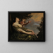 L'Amour und die Hoffnung - Juste van Egmont — gerahmtes Bild an der Wand
