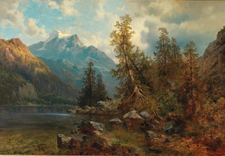 Justus von Olten - Norwegischer See.webp