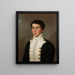 Portrait des Sohnes von Henryk Doboli - Józef Ignacy Łukaszewicz — gerahmtes Bild an der Wand