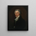 Portrait des Senators Józef Michałowski - Józef Brodowski — gerahmtes Bild an der Wand