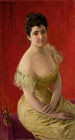 Portrait einer Dame - Józef Męcina-Krzesz — Ansicht des Kunstwerks