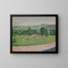 Parterre de fleurs devant le manoir - Józef Mehoffer — gerahmtes Bild an der Wand