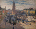 Place du marché principal à Cracovie - Józef Mehoffer — Ansicht des Kunstwerks