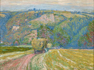 Karren mit Heu - Józef Pankiewicz — Ansicht des Kunstwerks