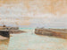 Eingang des Hafens in Saint-Valery-en-Caux - Józef Pankiewicz — Ansicht des Kunstwerks