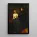 O Portrait von Frau Oderfeld mit ihrer Tochter Dame mit einem Kind Portrait von Frau O - Józef Pankiewicz — gerahmtes Bild an der Wand