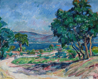 Jzef Pankiewicz - Road in SaintTropez.webp