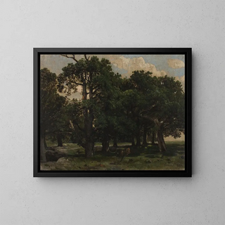 Pins Gemälde - Józef Szermentowski — gerahmtes Bild an der Wand