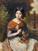 Mädchen mit Blumen - E. R. R. E. U. R. — Ansicht des Kunstwerks