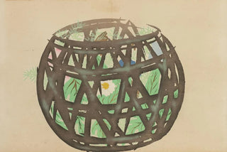 Kamisaka Sekka - Flower Basket Hanakago.webp