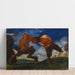 Reproduktion des Gemäldes Kämpfende Faune - Franz von Stuck