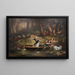 Capture des Mädchen Calloway und Jemima Boone - Karl Bodmer — gerahmtes Bild an der Wand
