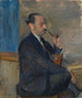 Portrait des Künstlers Gustav Wolf - Karl Dillinger — Ansicht des Kunstwerks
