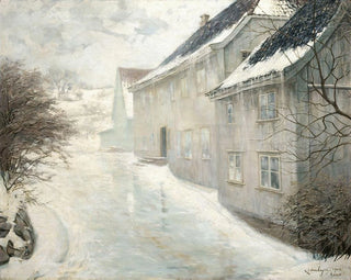 Schmelzender Schnee - Karl Dornberger — Ansicht des Kunstwerks