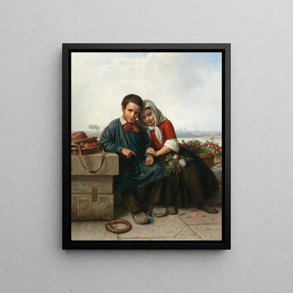 Karl Friedrich Boser - Two Siblings.webp