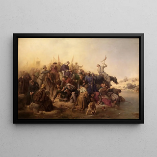 Karl Friedrich Lessing - The crusaders in the desert.webp