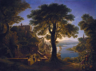 Karl Friedrich Schinkel - Castle by the River.webp