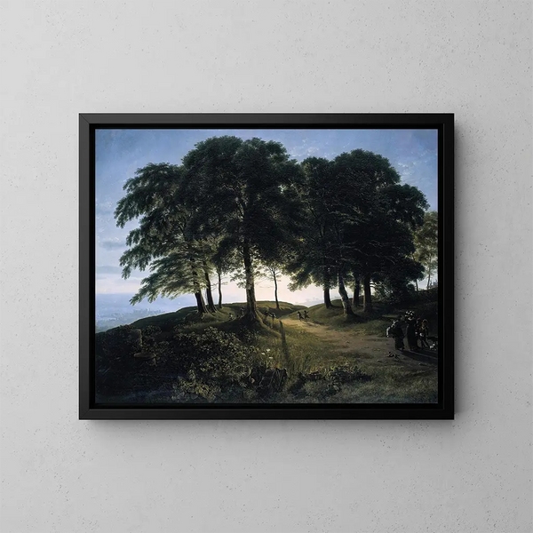 Morgen - Karl Friedrich Schinkel — gerahmtes Bild an der Wand