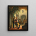 Trop tard - Karl Georg Naumann — gerahmtes Bild an der Wand