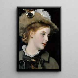 Karl Gussow - Portrait of a lady.webp