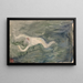 Der Ertrunkene - Karl Isakson — gerahmtes Bild an der Wand