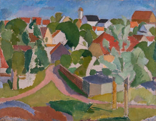 Vue de Svaneke - Karl Isakson — Ansicht des Kunstwerks