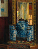 Naturmorte mit einer asiatischen Vase und einem Spiegel - Karl Kahl — Ansicht des Kunstwerks