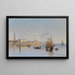 Vue de Venise - Karl Kaufmann — gerahmtes Bild an der Wand
