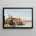 Venedig - Karl Kaufmann — gerahmtes Bild an der Wand