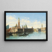 Szenen venezianisch II - Karl Kaufmann — gerahmtes Bild an der Wand